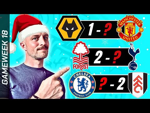 Premier League Predictions Week 18