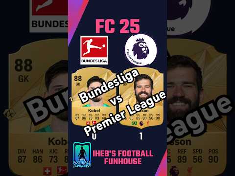 Bundesliga vs Premier League ALL-STARS in FC 25 Showdown!