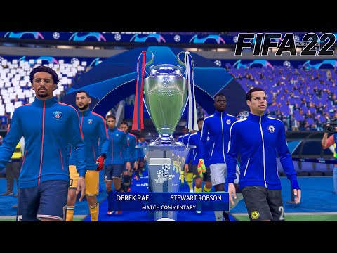 FIFA 22 Opening First Game - Paris Saint Germain vs Chelsea - UEFA Champions League Final