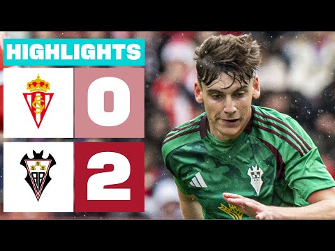 REAL SPORTING 0 - 2 ALBACETE BP I RESUMEN LALIGA HYPERMOTION