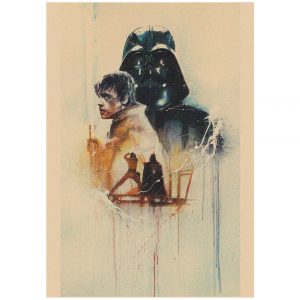 Darth Vader plagát vs Luke