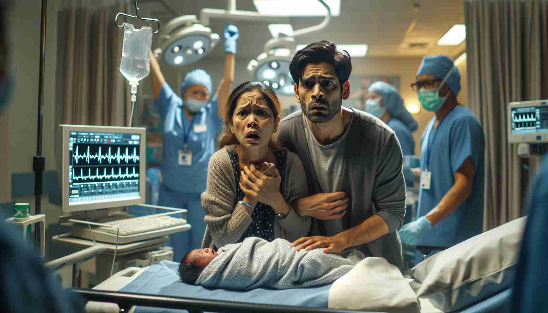 Urgent Hospitalization Shocks Family! A Newborn’s Health at Risk