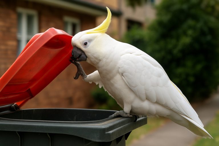 I cacatua con cresta di zolfo di Sydney superano di nuovo gli esseri umani con un sorprendente nuovo trucco